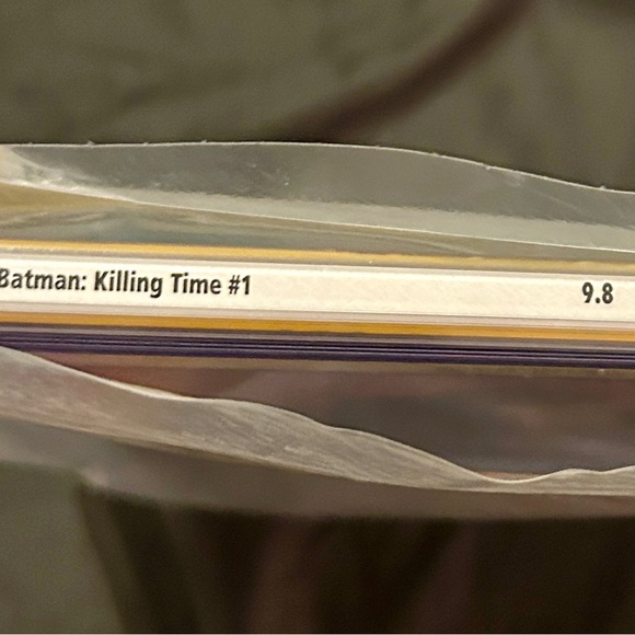 Robert Pattison, CGC, comic book signed for Batman “the killing time graded, 9.8 - Picture 6 of 10